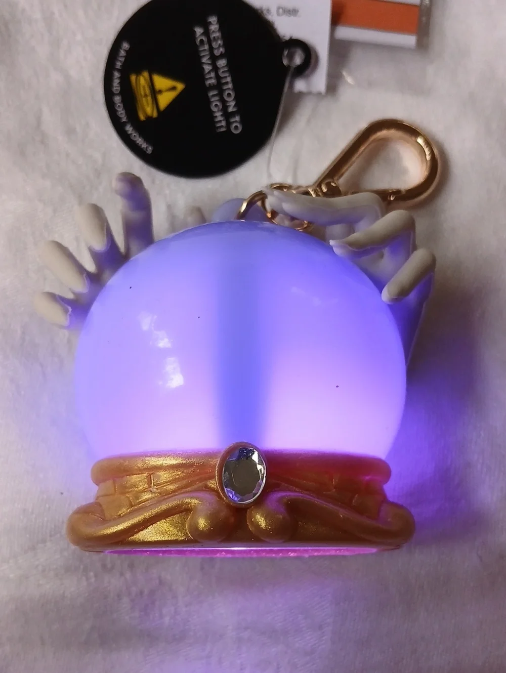 Bath & Body Works Light-up Fortune Teller PocketBac Hand Sanitizer Holder 2026